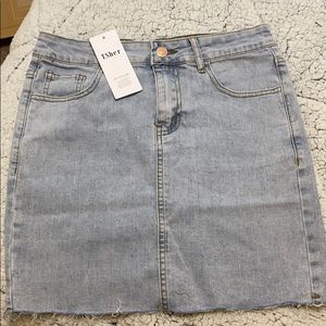Jean skirt